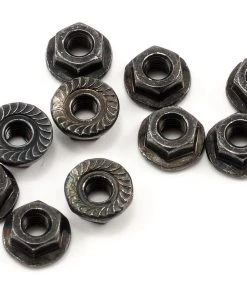 Kyosho 3x3.7mm Flanged Nut (10)