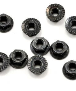 Kyosho 4x4.5mm Steel Flanged Nut (10)