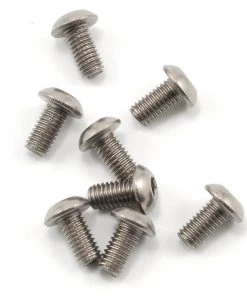 Kyosho 3x6mm Titanium Button Head Hex Screw (8)