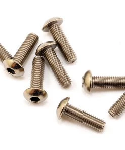 Kyosho 3x10mm Titanium Button Head Hex Screw (8)