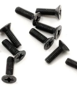 Kyosho 3x10mm Flat Head Phillips Screw (10)