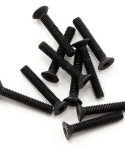 Kyosho 3x18mm Flat Head Hex Screw (10)