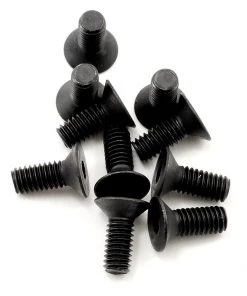 Kyosho 4x10mm Flat Head Hex Screw (10)