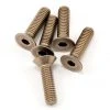 Kyosho 4x15mm Titanium Flat Head Hex Screw (5) -Kyosho sale2022 kyo1 s34015ht