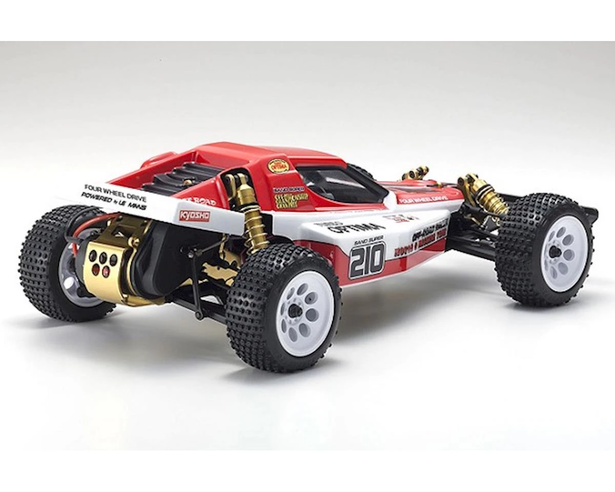 Kyosho Turbo Optima Gold 4WD Off-Road Buggy Racer Kit 4 Kyosho Turbo Optima Gold 4WD Off-Road Buggy Racer Kit - Image 2