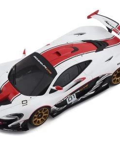Kyosho MR-03 Mini-Z RWD ReadySet w/McLaren P1 GTR Body (White/Red) w/KT-531P 2.4GHz Transmitter