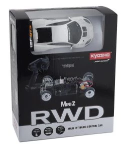 Kyosho MR-03 Mini-Z RWD ReadySet w/McLaren 12C GT3 2013 (White) & KT-531P 2.4GHz Transmitter -Kyosho sale2022 kyo32325w b 4