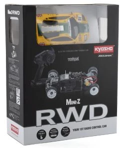 Kyosho MR-03 Mini-Z RWD ReadySet w/McLaren F1 GTR Body (Yellow/Green) w/KT-531P 2.4GHz Transmitter -Kyosho sale2022 kyo32333hr 3