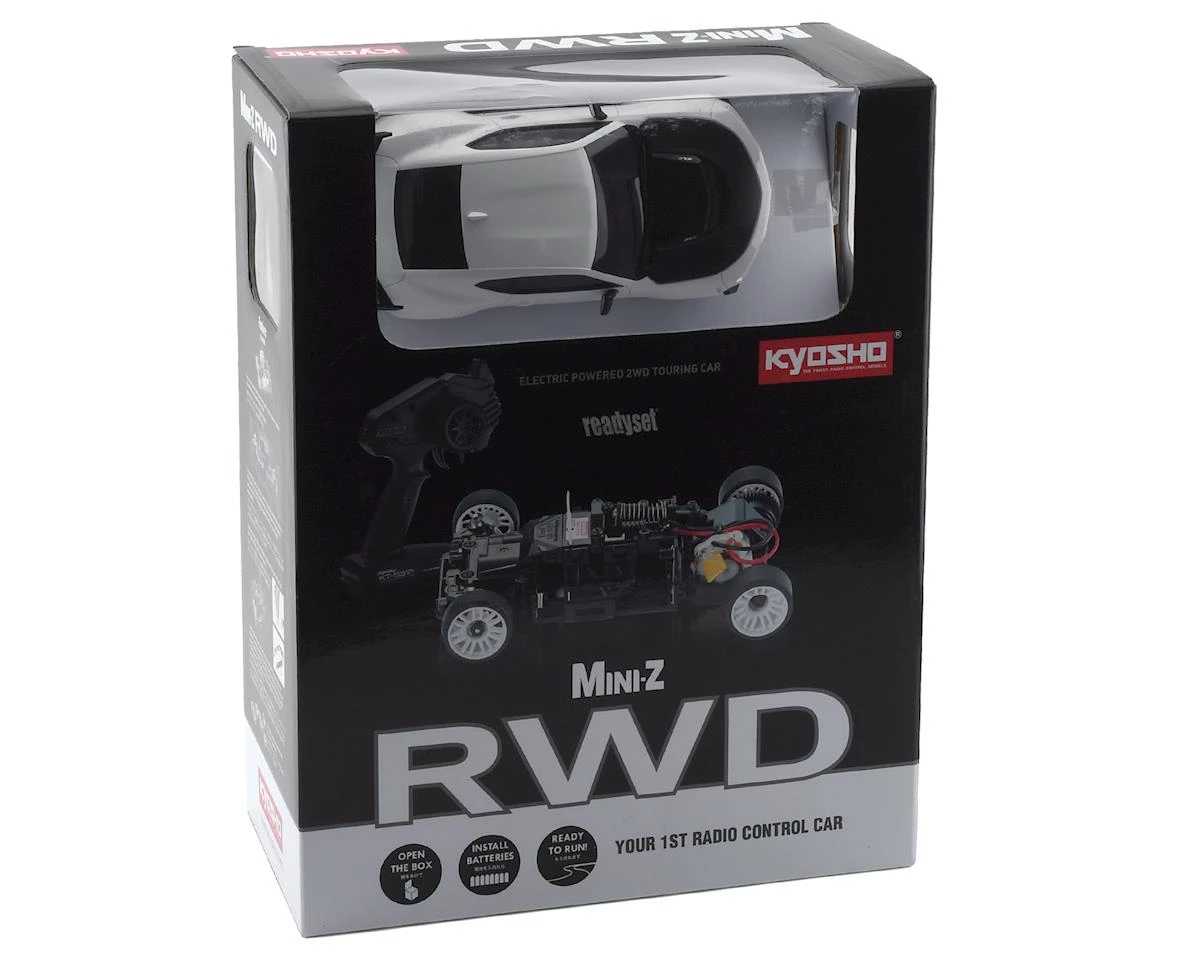 Kyosho MR-03 Mini-Z RWD ReadySet w/ Camaro ZL1 (White) & KT-531P 2.4GHz Transmitter 7 Kyosho MR-03 Mini-Z RWD ReadySet w/ Camaro ZL1 (White) & KT-531P 2.4GHz Transmitter - Image 5