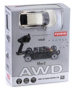Kyosho MA-020 Mini-Z AWD Readyset w/Honda Civic Type R Body (White) & KT-531P 2.4GHz Radio -Kyosho sale2022 kyo32613w 4