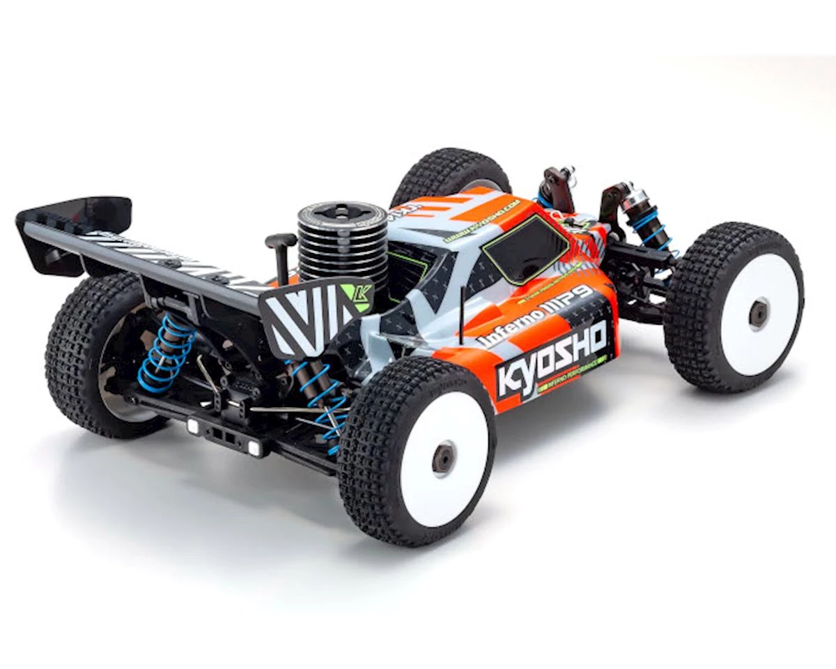 Kyosho Inferno MP9 TKI4 V2 ReadySet 1/8 Nitro Buggy w/2.4GHz Radio & KE21SP Engine 5 Kyosho Inferno MP9 TKI4 V2 ReadySet 1/8 Nitro Buggy w/2.4GHz Radio & KE21SP Engine - Image 3