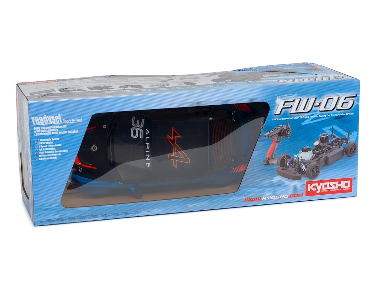 Kyosho FW06 GP Alpine GT4 ReadySet 1/10 Nitro Touring Car w/Syncro KT-231P+ 9 Kyosho FW06 GP Alpine GT4 ReadySet 1/10 Nitro Touring Car w/Syncro KT-231P+ - Image 7