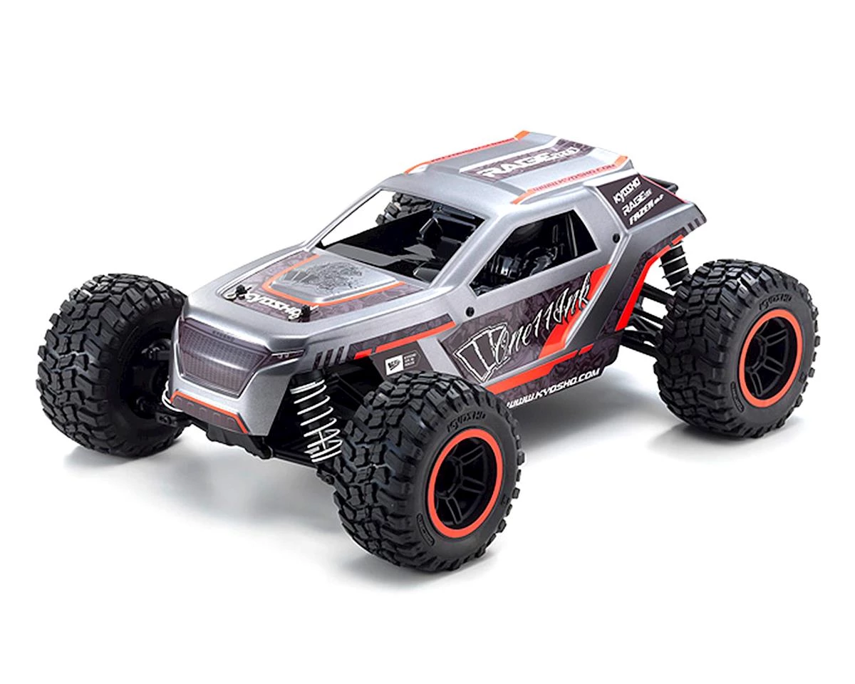 Kyosho Fazer Mk2 Rage 2.0 1/10 4WD Readyset Truck (Red) w/2.4GHz Radio 3 Kyosho Fazer Mk2 Rage 2.0 1/10 4WD Readyset Truck (Red) w/2.4GHz Radio