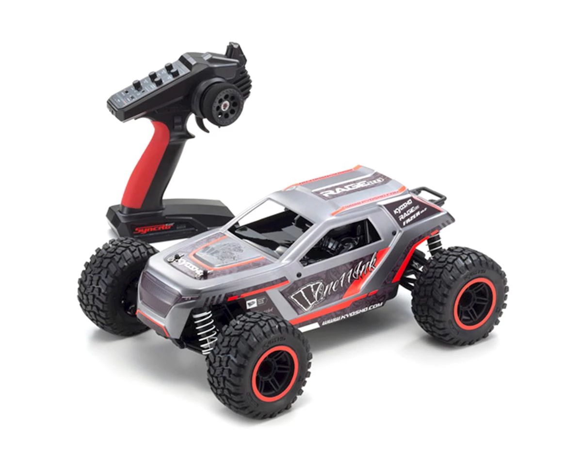 Kyosho Fazer Mk2 Rage 2.0 1/10 4WD Readyset Truck (Red) w/2.4GHz Radio 8 Kyosho Fazer Mk2 Rage 2.0 1/10 4WD Readyset Truck (Red) w/2.4GHz Radio - Image 6