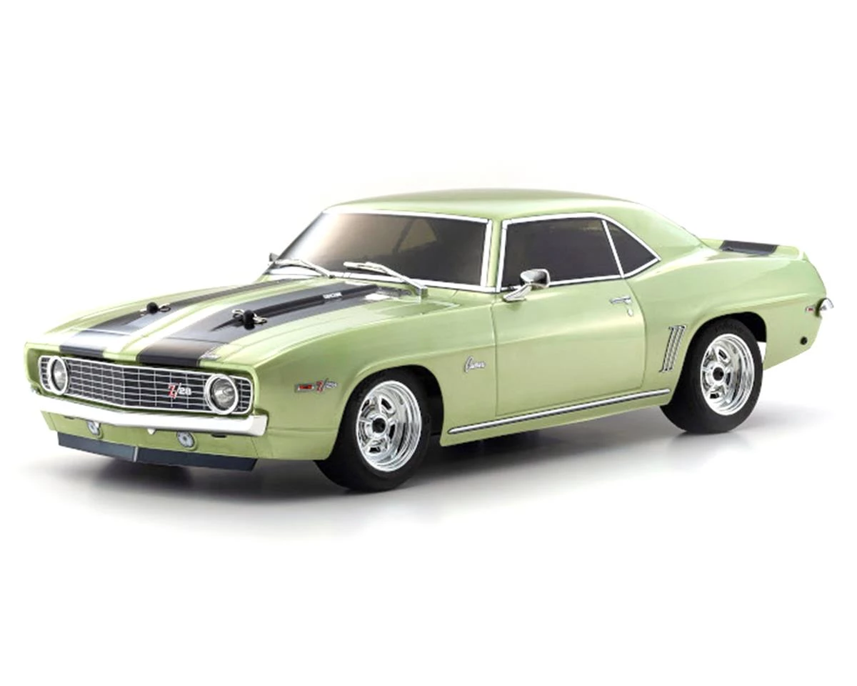 Kyosho Fazer Mk2 FZ02 1969 Chevy Camaro Z/28 ReadySet (Frost Green) w/Syncro KT-231P Radio 5 Kyosho Fazer Mk2 FZ02 1969 Chevy Camaro Z/28 ReadySet (Frost Green) w/Syncro KT-231P Radio - Image 3