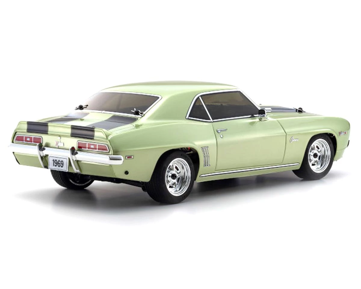 Kyosho Fazer Mk2 FZ02 1969 Chevy Camaro Z/28 ReadySet (Frost Green) w/Syncro KT-231P Radio 6 Kyosho Fazer Mk2 FZ02 1969 Chevy Camaro Z/28 ReadySet (Frost Green) w/Syncro KT-231P Radio - Image 4