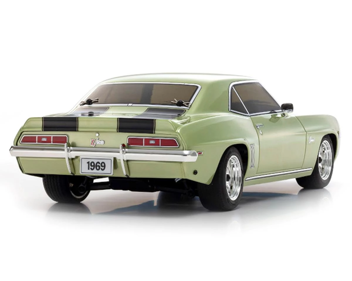 Kyosho Fazer Mk2 FZ02 1969 Chevy Camaro Z/28 ReadySet (Frost Green) w/Syncro KT-231P Radio 8 Kyosho Fazer Mk2 FZ02 1969 Chevy Camaro Z/28 ReadySet (Frost Green) w/Syncro KT-231P Radio - Image 6