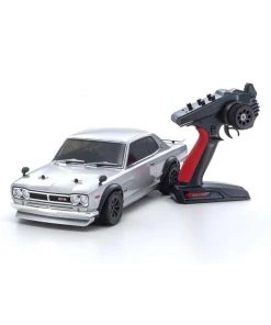 Kyosho Fazer Mk2 FZ02 Nissan Skyline 2000 GT-R KPGC10 ReadySet (Silver) w/Syncro KT-231P+