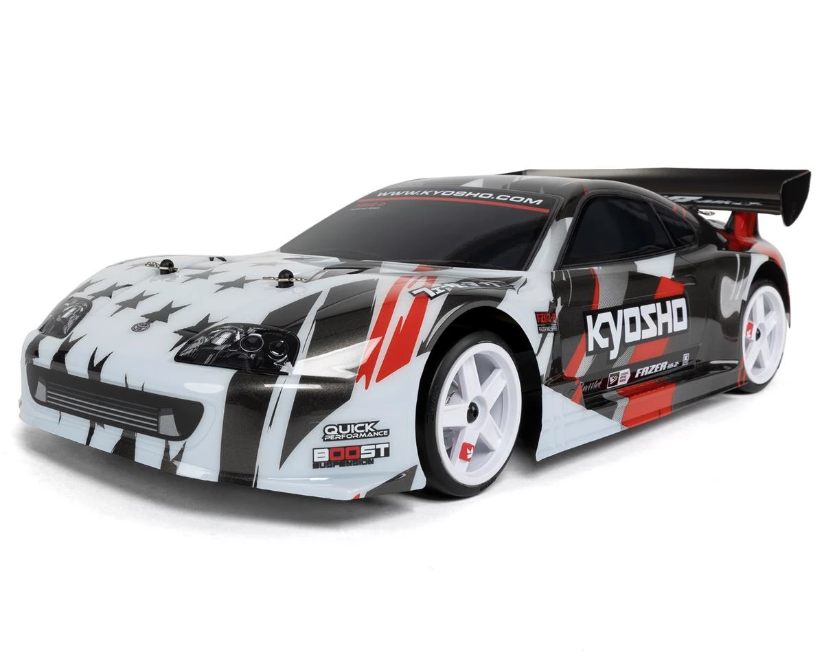 Kyosho EP Fazer Mk2 FZ02-D Toyota Supra A80 ReadySet (White/Black/Red) w/Syncro KT-231P+ 3 Kyosho EP Fazer Mk2 FZ02-D Toyota Supra A80 ReadySet (White/Black/Red) w/Syncro KT-231P+