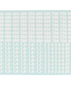 Kyosho Shock Oil & Piston Decal Set (White)