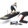 Kyosho RC Surfer 4 Electric Surfboard (Black) w/KT-231P 2.4GHz Transmitter, Battery & Charger -Kyosho sale2022 kyo40110t2