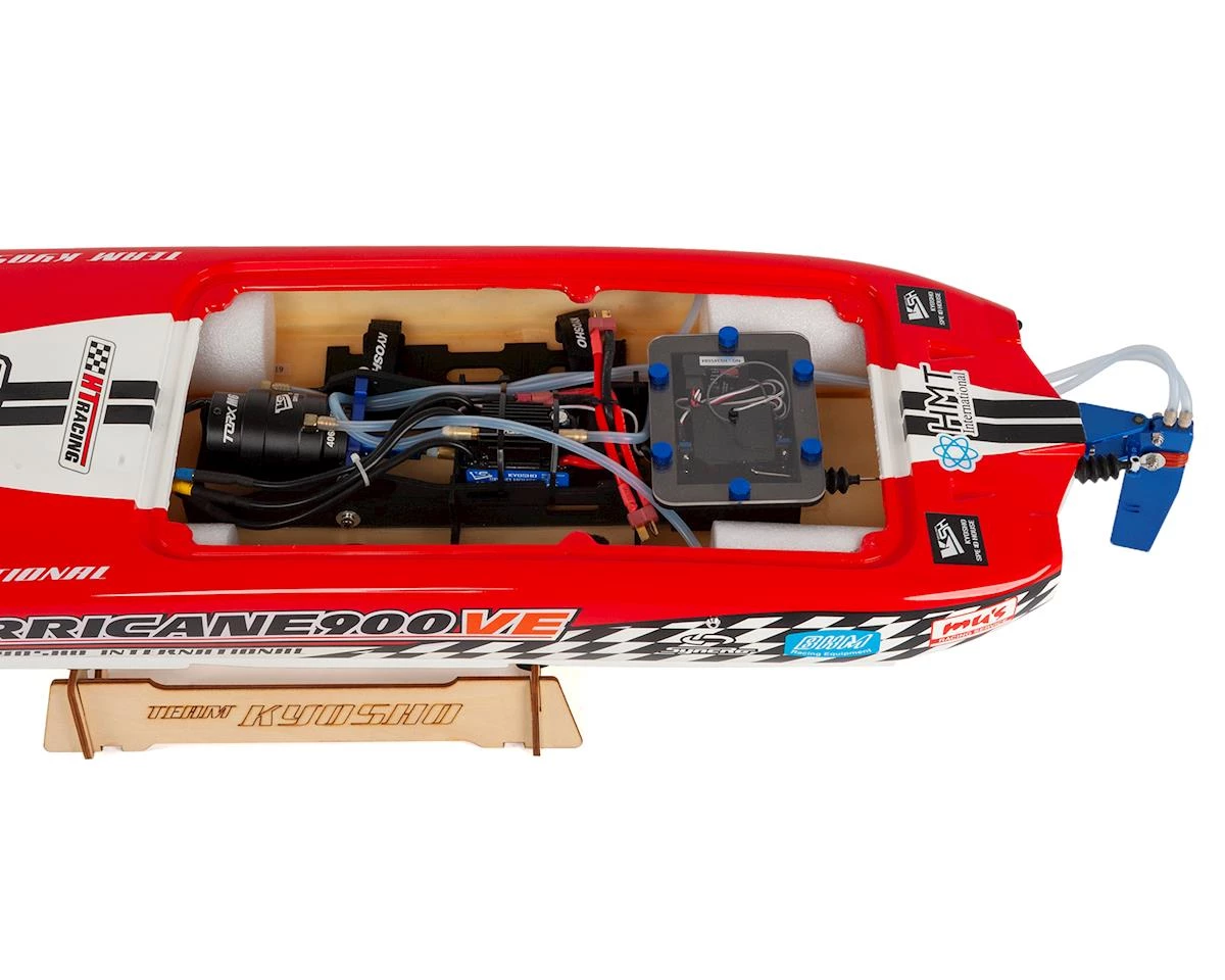 Kyosho Hurricane 900VE ReadySet Brushless Catamaran w/2.4GHz Transmitter 4 Kyosho Hurricane 900VE ReadySet Brushless Catamaran w/2.4GHz Transmitter - Image 2