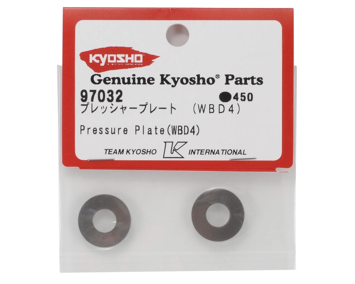 Kyosho Pressure Plate Rings (2) (WBD04) 4 Kyosho Pressure Plate Rings (2) (WBD04) - Image 2