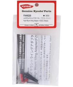 Kyosho FZ02L-B High Mount Wing Adaptor (4) (Rage 2.0) -Kyosho sale2022 kyofaw220 1
