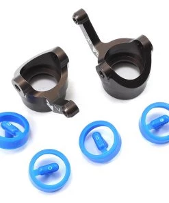 Kyosho MP9 TKI4 Aluminum Knuckle Arm Set (Gunmetal)