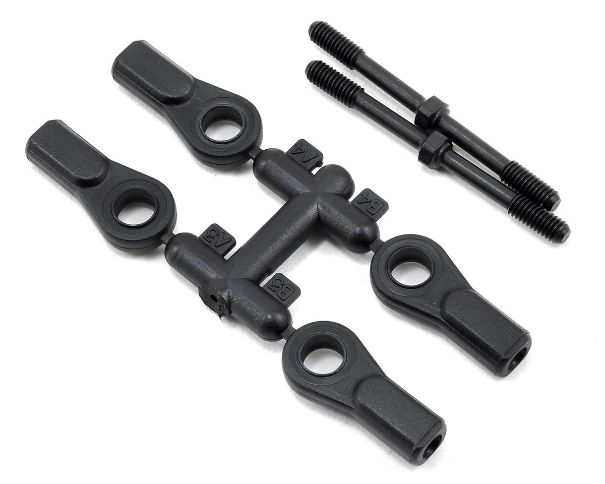 Kyosho 4x50mm Steering Turnbuckle Rod (2) 3 Kyosho 4x50mm Steering Turnbuckle Rod (2)