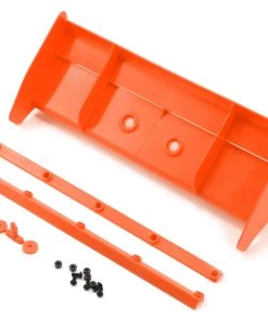 Kyosho MP9 TKI4 1/8 Plastic Wing w/Wickerbills (Orange)