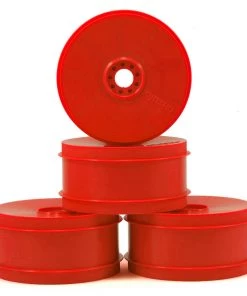 Kyosho MP9 TKI4 1/8th Off Road Dish Wheels (4) (Red)
