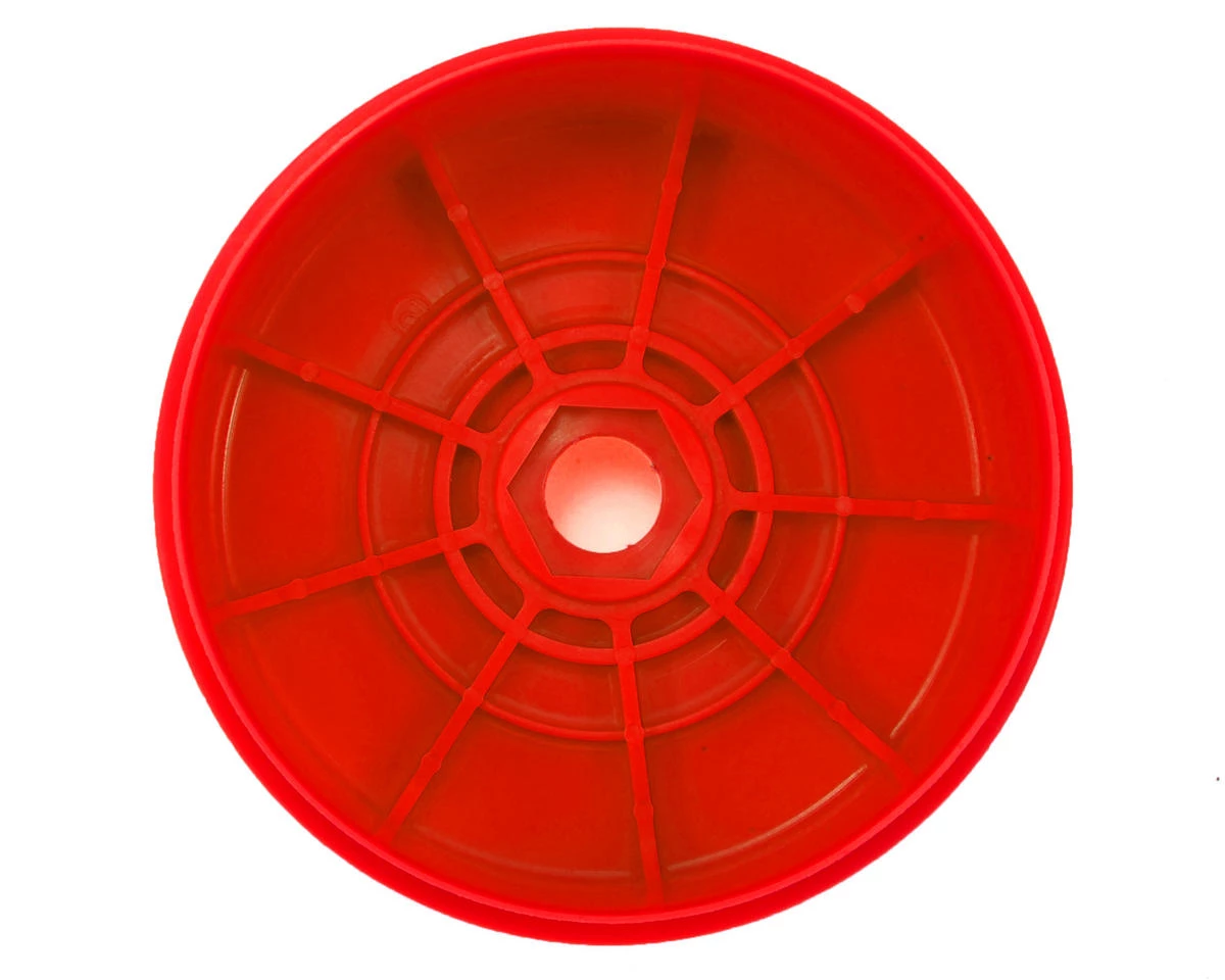 Kyosho MP9 TKI4 1/8th Off Road Dish Wheels (4) (Red) 4 Kyosho MP9 TKI4 1/8th Off Road Dish Wheels (4) (Red) - Image 2