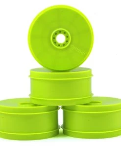Kyosho MP9 TKI4 1/8th Off Road Dish Wheels (4) (Yellow)