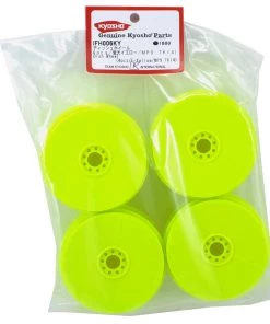 Kyosho MP9 TKI4 1/8th Off Road Dish Wheels (4) (Yellow) -Kyosho sale2022 kyoifh006ky 2