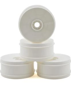 Kyosho TKI4 1/8 Off-Road Dish Buggy Wheels (4) (White)