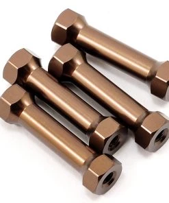 Kyosho Radio Tray Post Set (Gunmetal) (4)