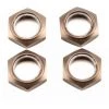 Kyosho Wheel Nut W/Nylon (Dark Metallic) (4) -Kyosho sale2022 kyoifw336gm