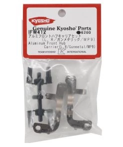 Kyosho Aluminum Front Hub Carrier Set (Gunmetal) -Kyosho sale2022 kyoifw412 1