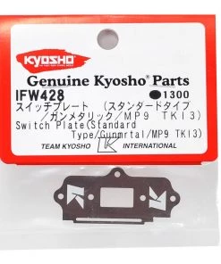 Kyosho Aluminum Standard Switch Plate (Gunmetal) -Kyosho sale2022 kyoifw428 1
