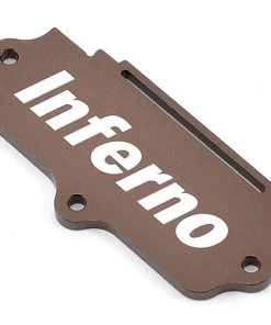 Kyosho Aluminum E-Switch Plate (Gunmetal)