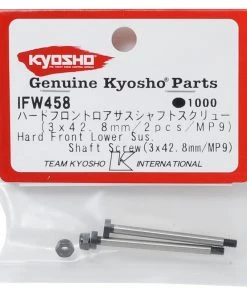 Kyosho 3x42.8mm Hard Front Lower Suspension Shaft Screw (2) -Kyosho sale2022 kyoifw458 1