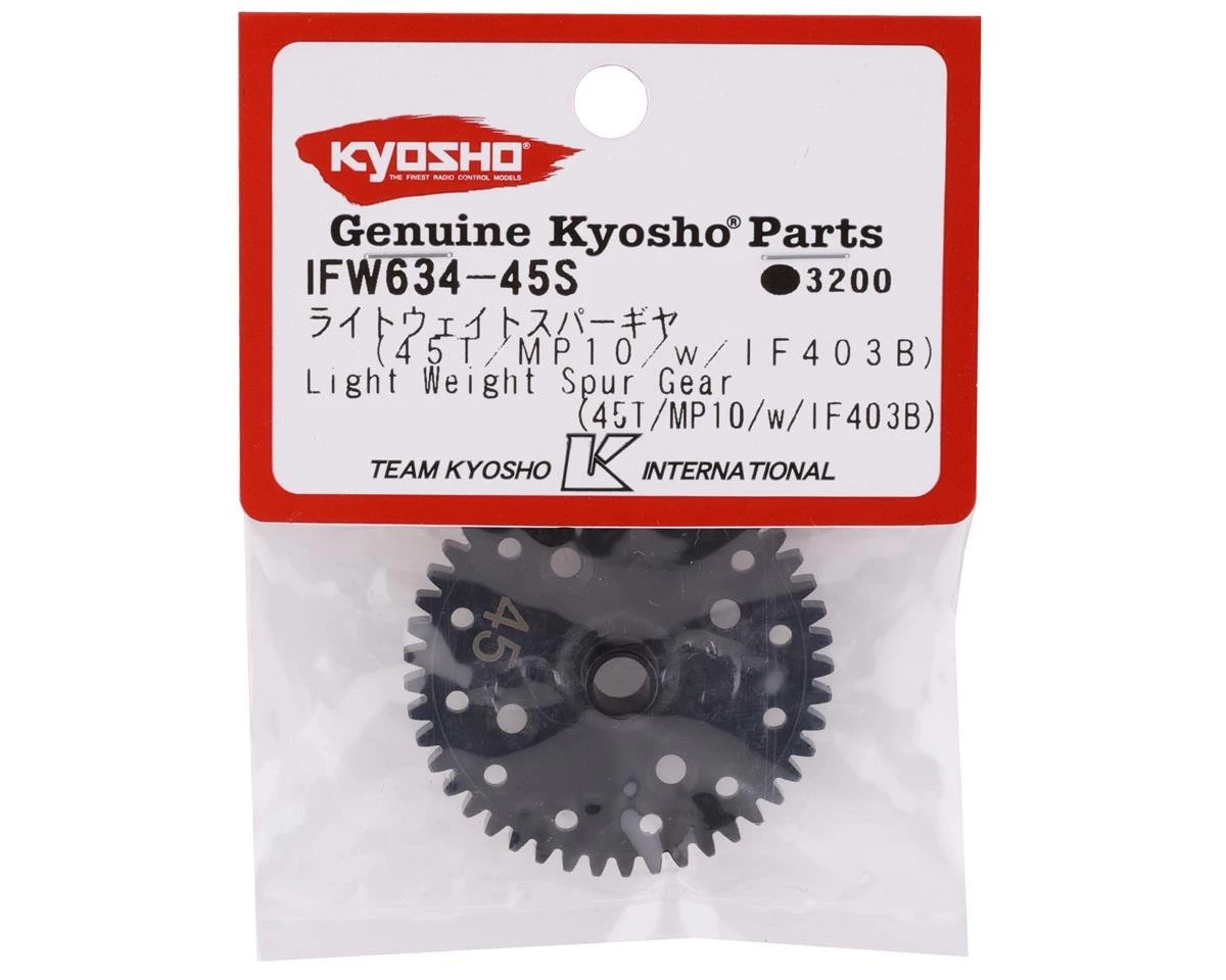 Kyosho MP10 Light Weight Spur Gear (45T) 4 Kyosho MP10 Light Weight Spur Gear (45T) - Image 2