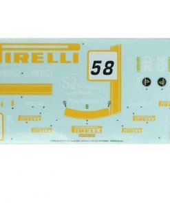 Kyosho Sponsor Decal Sheet (Ferrari F430 GT AF)