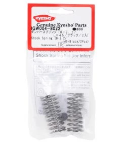 Kyosho Front/Rear Shock Spring (Black) (2) -Kyosho sale2022 kyoigw004 8022 1