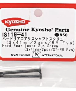 Kyosho 3x41mm Hard Front Outer Suspension Screw Set (2) -Kyosho sale2022 kyois119 41 1