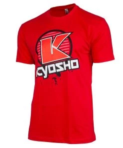 Kyosho "K Circle" Short Sleeve T-Shirt (Red) (2XL)