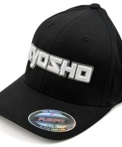 Kyosho "3D" Flexfit Hat (Black) (L/XL)