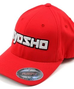 Kyosho "3D" Flexfit Hat (Red) (L/XL)