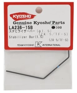 Kyosho Front or Rear Stabilizer/Sway Bar (1.5mm) (ZX-5) -Kyosho sale2022 kyola236 15b 1